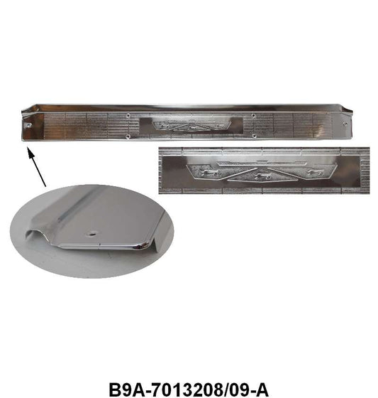 FRONT DOOR SCUFF PLATES - 59 PASSENGER ALL 2-DOOR AND RANCHERO