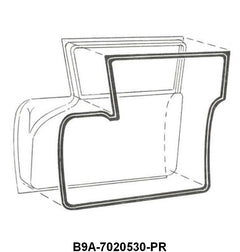DOOR SEALS - 59 2-DOOR SEDAN, WAGON, RANCHERO