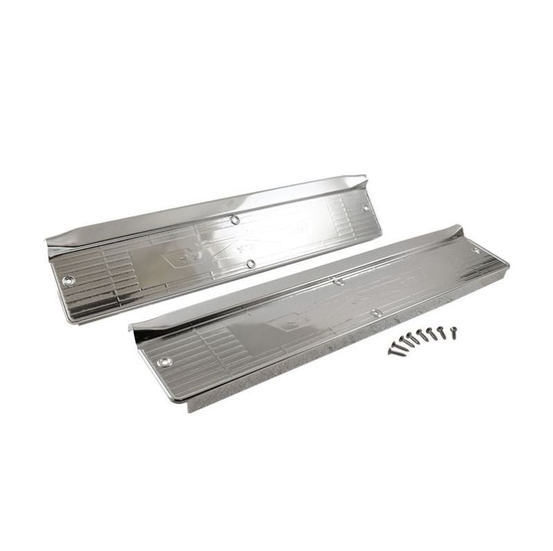 REAR DOOR SCUFF PLATES - 59 PASSENGER 4DR SDN #73 REAR