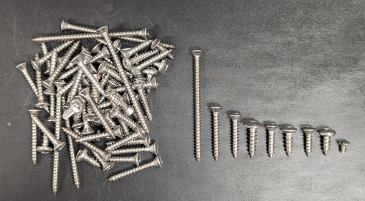 INTERIOR SCREW KIT - 59 4-DOOR SEDAN