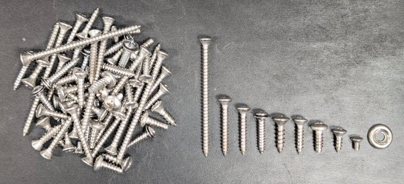 INTERIOR SCREW KIT - 59 CONVERTIBLE
