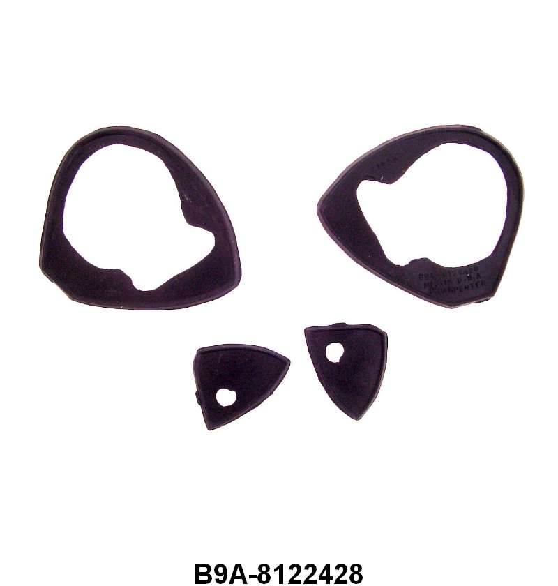 OUTSIDE DOOR HANDLE PADS - 59 ALL PASS/RANCHERO, 61-66 F-100/F-350