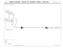 HEADLIGHT BUCKET WIRE - 59 PASSENGER/RANCHERO RH OR LH