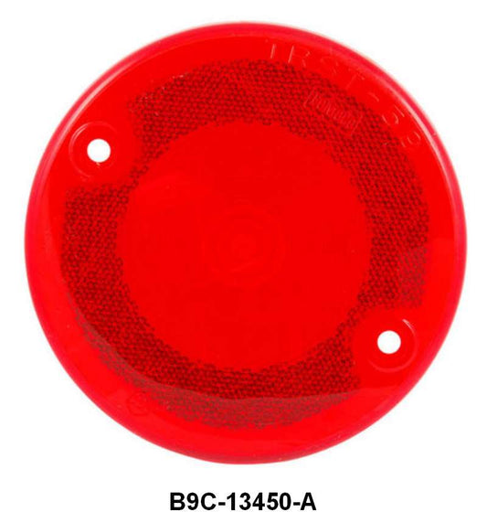 STEPSIDE TAIL LIGHT LENS ROUND WITH FoMoCo SCRIPT - 57-66 F-100/F-350