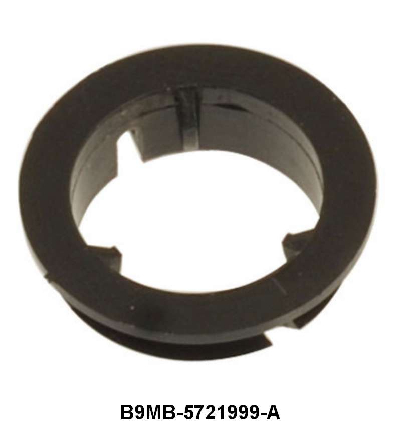 DOOR LOCK KNOB GROMMET - 61-63 T-BIRD BLACK