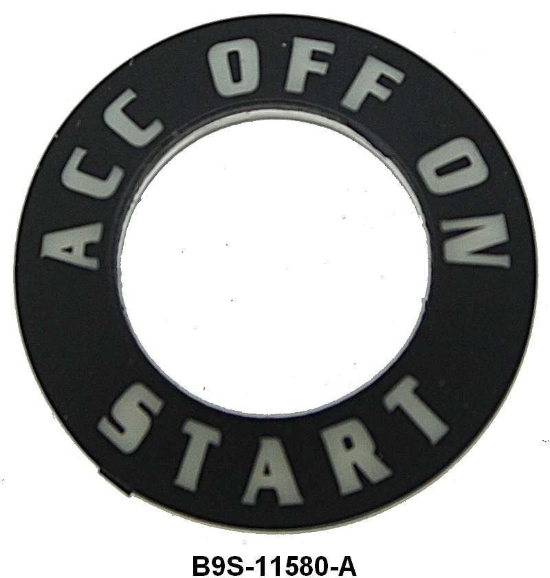 IGNITION DASH BEZEL - 51-55 PASS, 55-59 T-BIRD