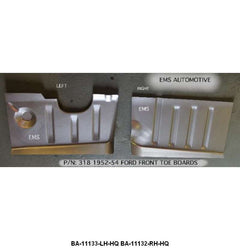 FRONT SLOPING FLOOR SECTION OR TOE BOARDS - 52-54 PASS LEFT HAND HIGH QUALITY