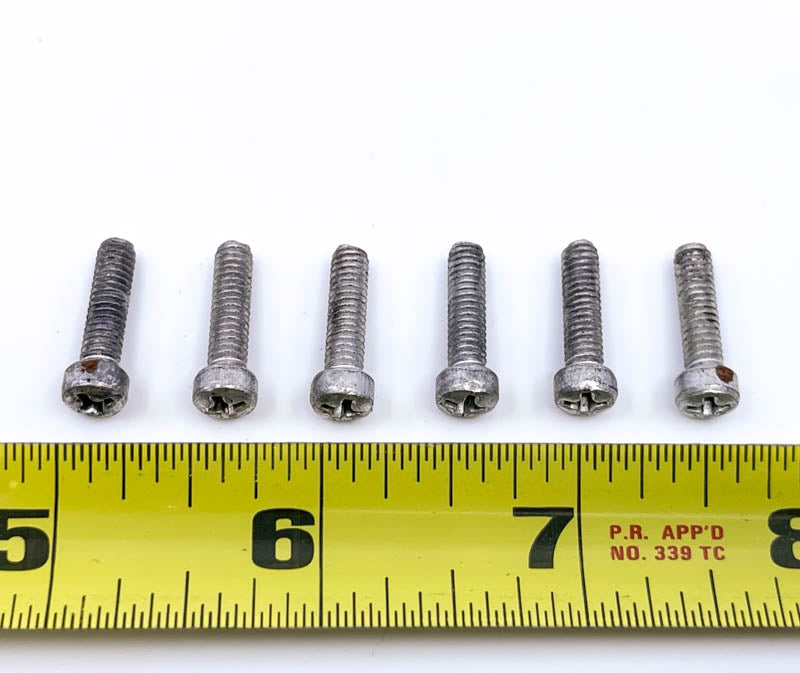 PARK LIGHT LENS SCREWS - 52 PASSENGER SET OF 6