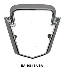 FRONT HOOD EMBLEM BEZEL - 52-54 PASS