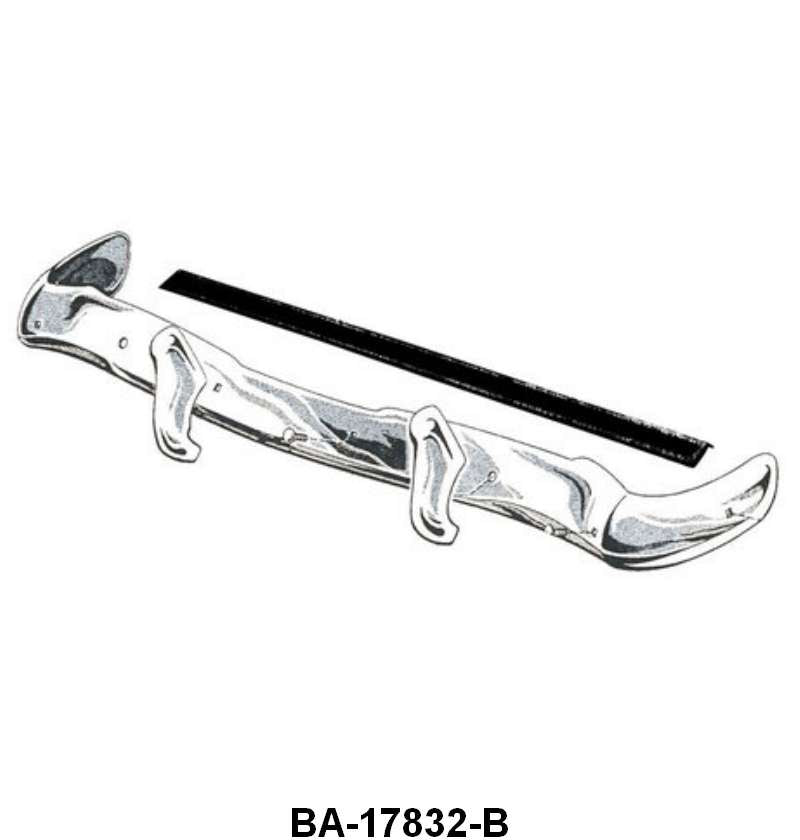 REAR BUMPER TO STONE DEFLECTOR SEAL - 52-54 PASSENGER
