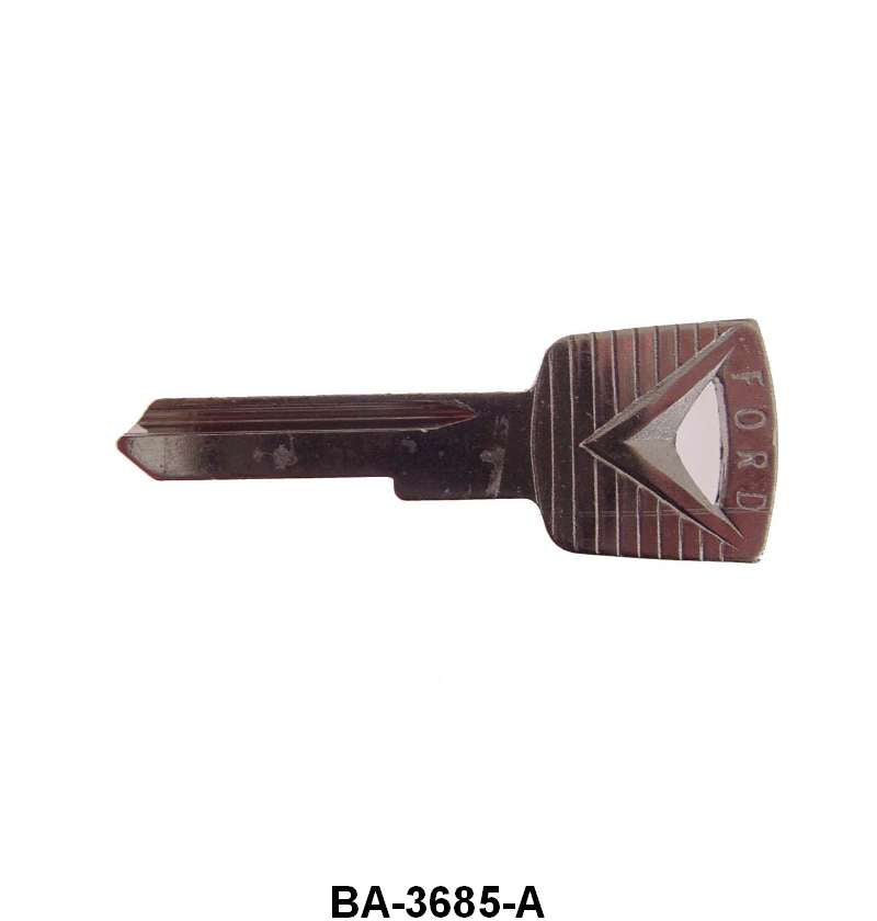 DOOR & IGNITION KEY BLANK - 52-65 FORD CARS, 53-66 F-100/F-350