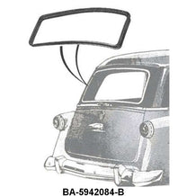 REAR/BACK WINDOW SEAL - 52-54 WAGON/SEDAN DELIVERY WITHOUT TRIM