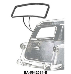 REAR/BACK WINDOW SEAL - 52-54 WAGON/SEDAN DELIVERY WITHOUT TRIM