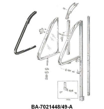 VENT WINDOW SEALS - 52-54 FORD/MERCURY COUPE, SEDAN, WAGON