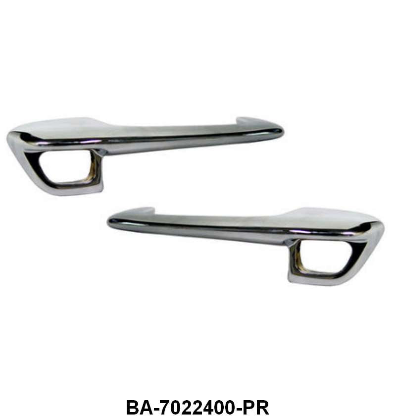 OUTSIDE DOOR HANDLES - 52-56 PASS, NEEDS PADS AND BUTTONS