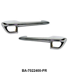 OUTSIDE DOOR HANDLES - 52-56 PASS, NEEDS PADS AND BUTTONS