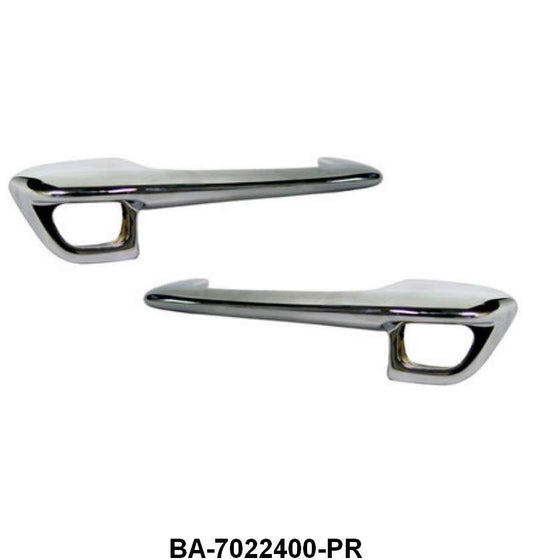 OUTSIDE DOOR HANDLES - 52-56 PASS, NEEDS PADS AND BUTTONS
