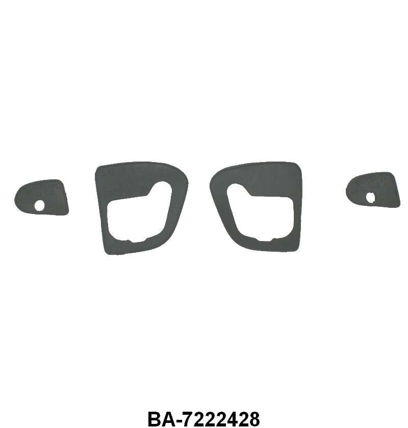 OUTSIDE DOOR HANDLE PADS - 52-56 PASSENGER