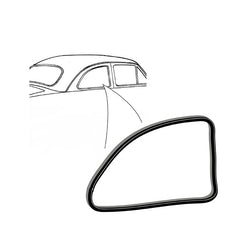 STATIONARY QUARTER WINDOW SEALS - 52-54 COUPE BODY # 72