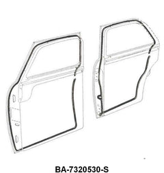 DOOR SEALS - 52-54 PASS/MERC 4-DOOR SEDAN