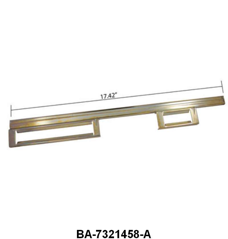 HIGH QUALITY FRONT DOOR GLASS CHANNEL - 52-54 4DR SDN/4DR WGN RIGHT HAND