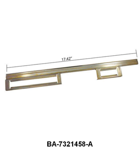 HIGH QUALITY FRONT DOOR GLASS CHANNEL - 52-54 4DR SDN/4DR WGN RIGHT HAND