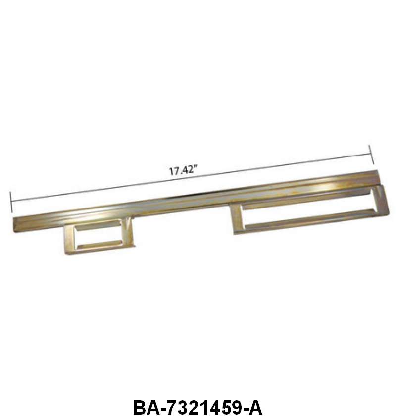 HIGH QUALITY FRONT DOOR GLASS CHANNEL - 52-54 4DR SDN/4DR WGN LEFT HAND