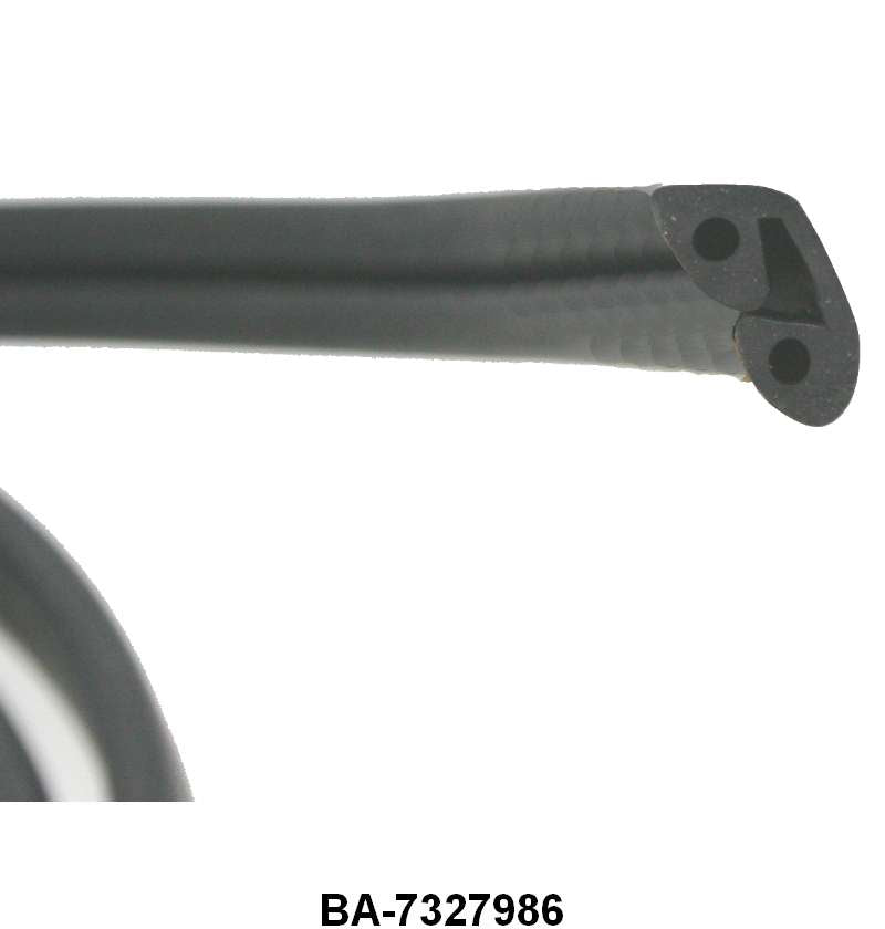 FENDER SKIRT RUBBER SEAL - 52-54 FORD PASSENGER