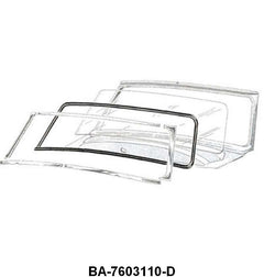 WINDSHIELD SEAL - 52-54 PASS/MERCURY HARDTOP & CONVERTIBLE