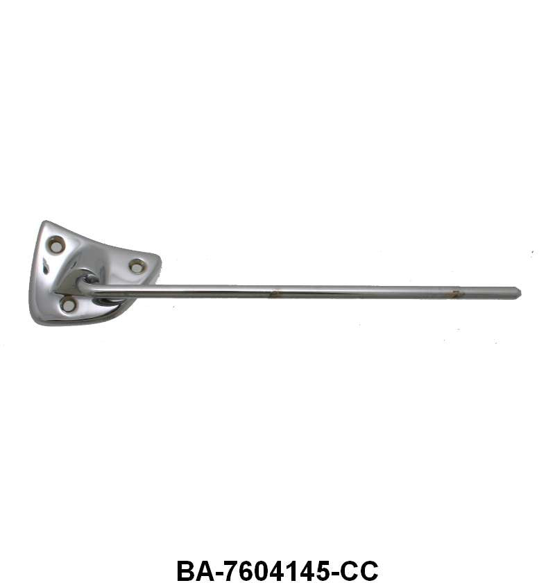 SUN VISOR BRACKET - 52-54 CONV LH CHROME