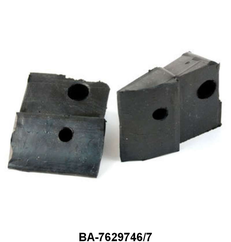 LOWER FRONT OF QUARTER WINDOW PAD - 52-54 HARDTOP/CONVERTIBLE