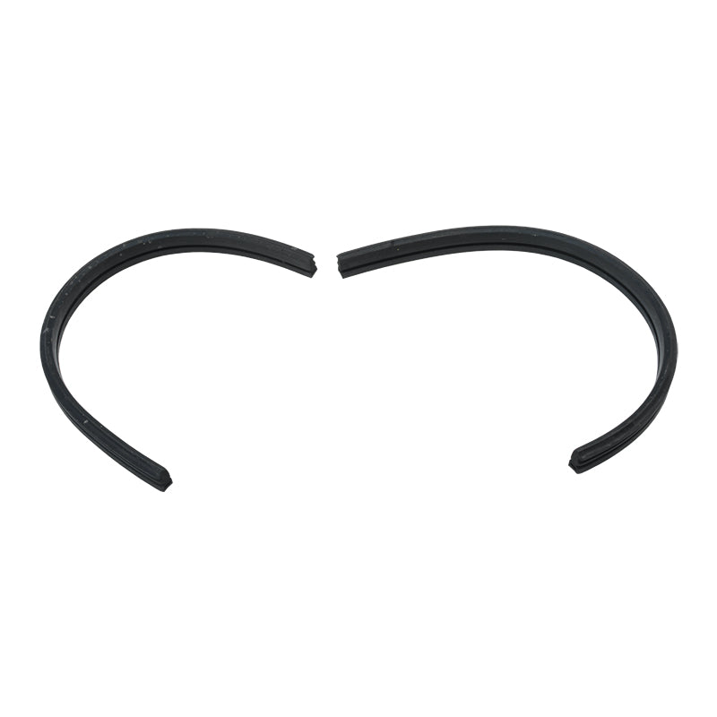 FRONT EDGE OF QUARTER WINDOW SEALS - 52-56 CONV/2DR HDTP NO CLOTH