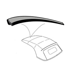 CONVERTIBLE HEADER BOW SEAL - 52-54 CONV MOUNTS TO TOP BOW