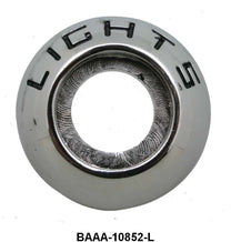 HEADLIGHT SWITCH DASH BEZEL "LIGHTS" - 53-56 F-100/F-350