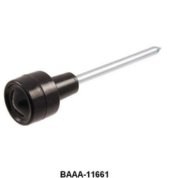 HEADLIGHT SWITCH KNOB WITH SHAFT - 53-55 F-100/F-350 BLACK