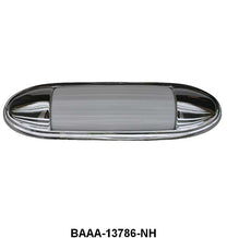 DOME LIGHT HOUSING & LENS - 49-51 FORD/MERC WGN CHROME