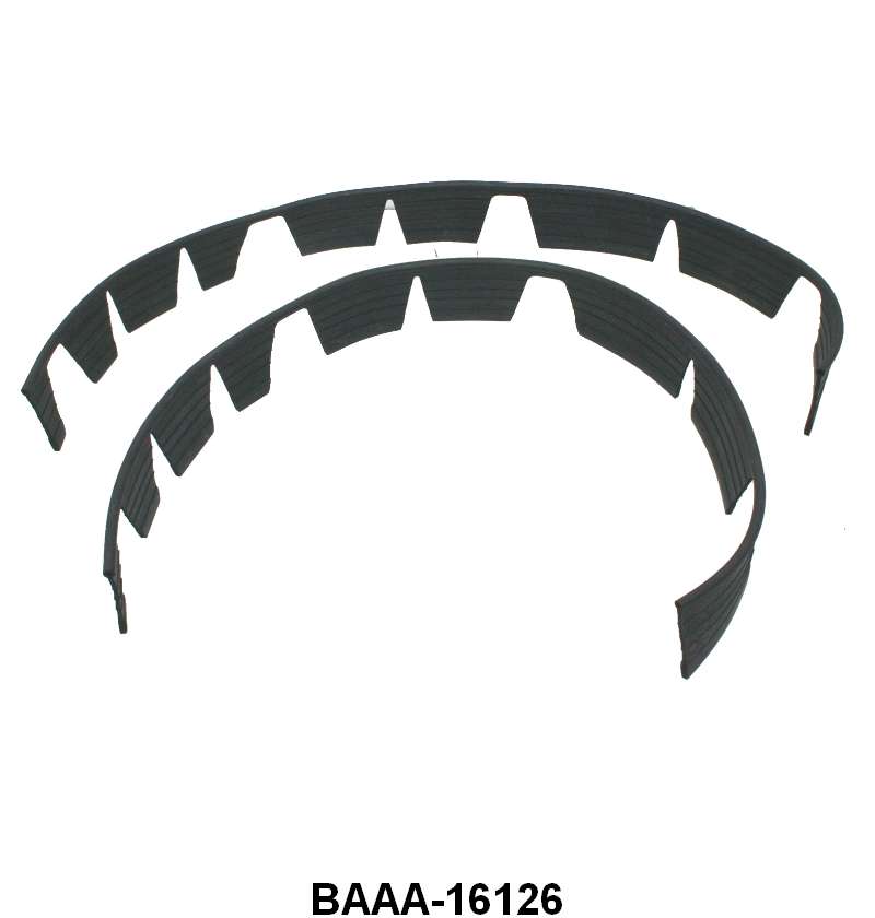 FRONT FENDER TO COWL SEALS - 53-56 F-100/F-350