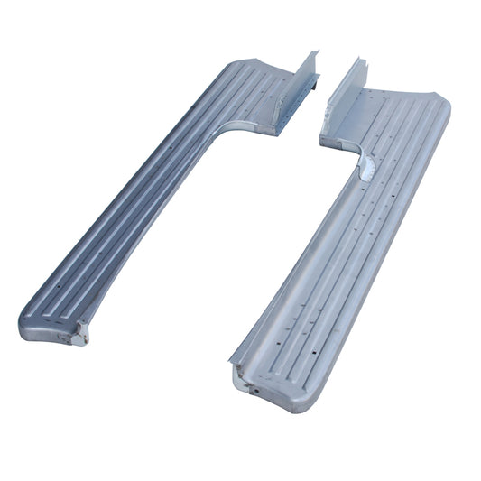 STEEL RUNNING BOARDS - 53-56 F-100 PAIR