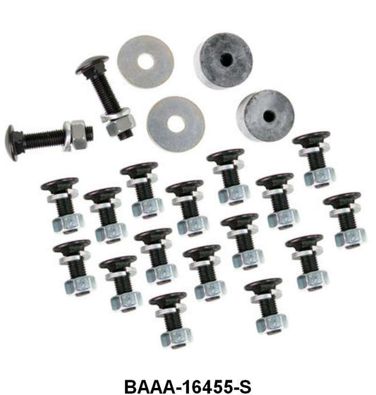 RUNNING BOARD BOLT KIT - 53-56 F-100  "PLAIN"