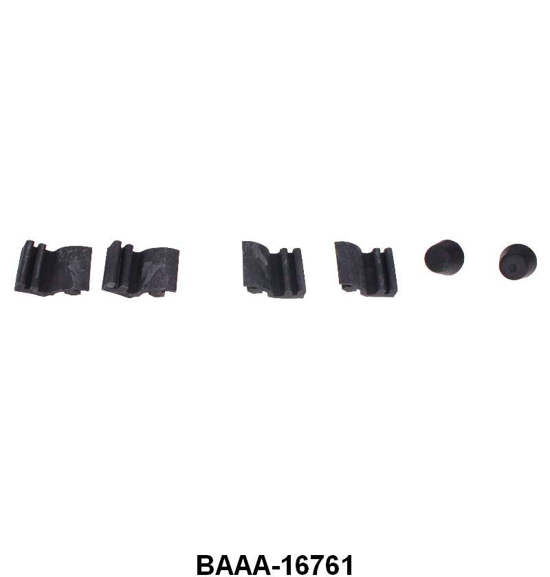 HOOD BUMPER KIT - 53-56 F-100/F-350