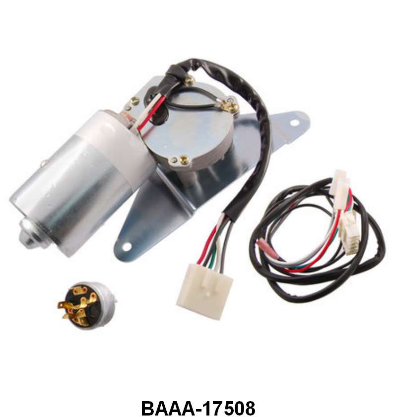 ELECTRIC WIPER MOTOR 12 VOLT 2-SPEED- 53-55 F-100/F-350