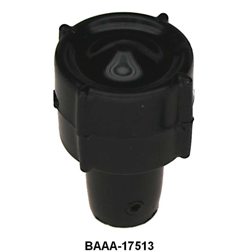 WIPER SWITCH KNOB - 53-56 F-100/F-350 BLACK