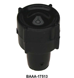 WIPER SWITCH KNOB - 53-56 F-100/F-350 BLACK