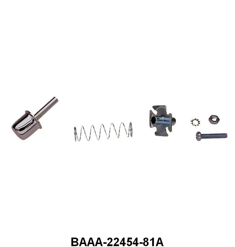 OUTSIDE DOOR HANDLE BUTTON - 53-60 F-100/F-350  FITS RH OR LH