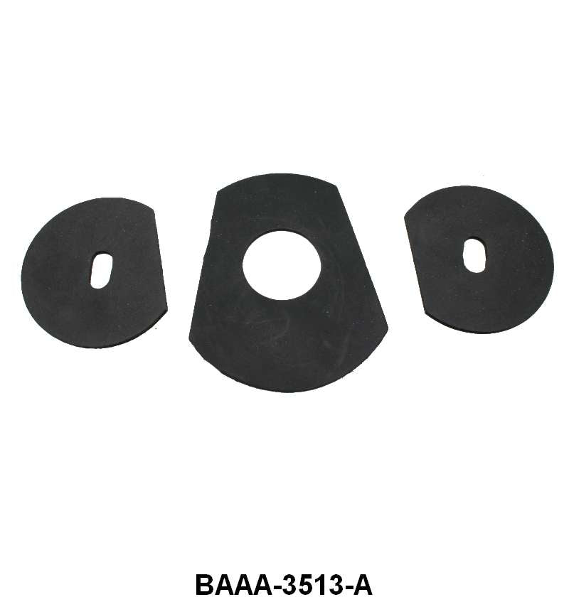 LOWER STEERING COLUMN & PEDAL SEAL - 53-56 F-100/F-350 W/FLOOR SHIFT SET OF 3