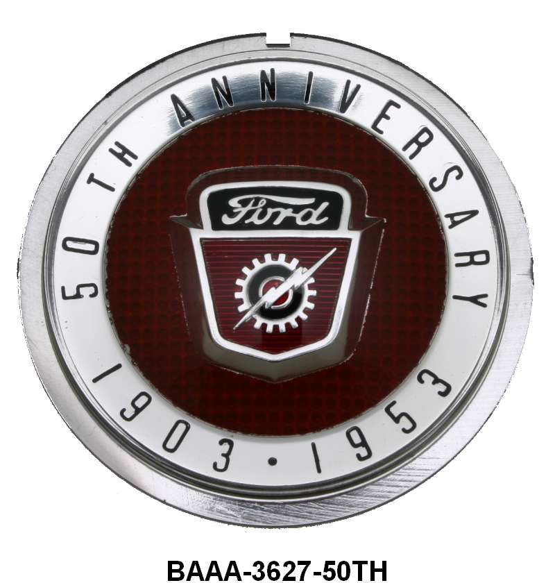 HORN BUTTON EMBLEM - 53 F-100/F-250 "50TH ANNIVERSARY"
