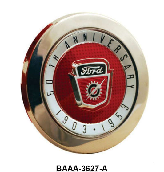 HORN BUTTON - 53 F-100/F-250 WITH "50TH ANNIVERSARY" EMBLEM