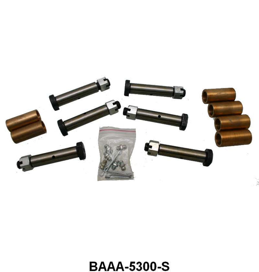 FRONT SPRING SHACKLE PIN AND BUSHING KIT - 42-47 PICKUP, 53-56 F-100-250