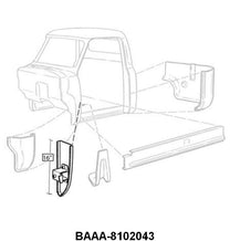 LOWER DOOR PILLAR PATCH PANEL - 53-56 F-100/F-350 LH