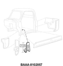 FRONT BODY MOUNT - 53-56 F-100/F-350 LH